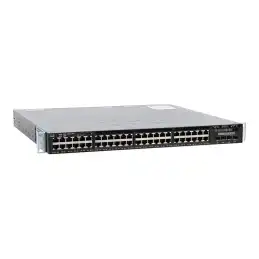 Cisco Catalyst 3650-48TS-S - Commutateur - C3 - Géré - 48 x 10 - 100 - 1000 + 4 x SFP - de bureau, ... (WS-C3650-48TS-S)_1